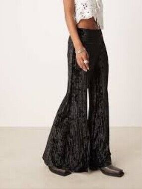 Free People Star Sign Velvet Pants